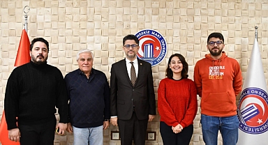 ÇABİP üyelerinden Rektör Erenoğlu’na ziyaret