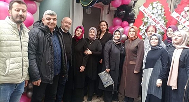 Çan'da Ebru Akbaş Güzellik Merkezi açıldı