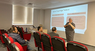 Çan'da diyabet eğitimleri devam ediyor