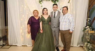 Çan'da evliliğe ilk adımı attılar