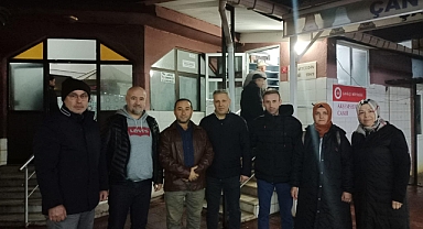 Çan'da lokum ikramı