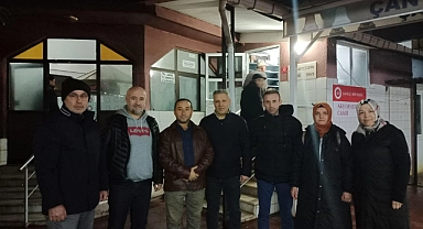 Çan'da lokum ikramı