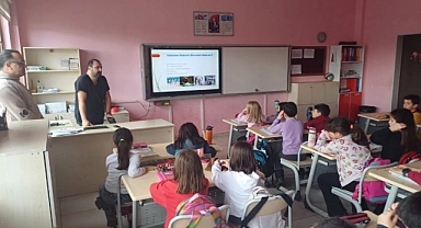 Çan’da öğrencilere veterinerlik mesleği tanıtıldı