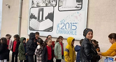 Çan'da okul müdürü unutulmadı