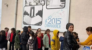 Çan'da okul müdürü unutulmadı