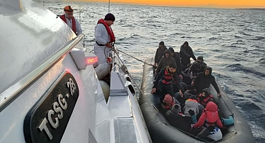 Çanakkale'de 23 düzensiz göçmen yakalandı