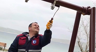 Çanakkale’de Çocuk Sokağı yenilendi