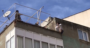 Çanakkale'de intihar girişimi (videolu)