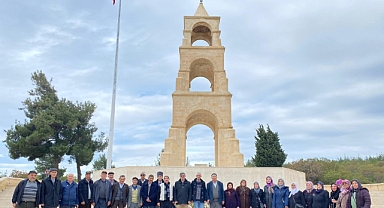 Çanakkale'ye gaziler ve eşleri geldi