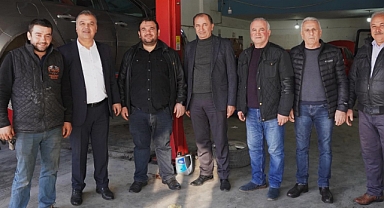 CHP'den sanayi esnafına ziyaret