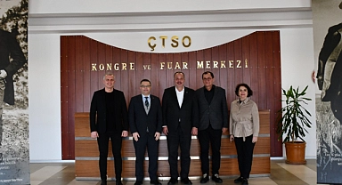 ÇTSO kongre fuar merkezine ziyaret