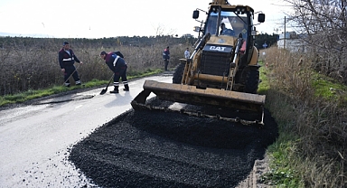 Dardanos'ta üstyapı çalışması gerçekleştirildi