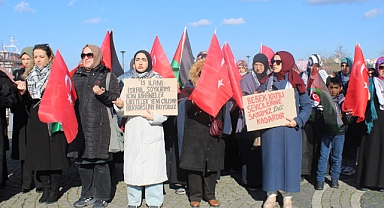 Filistin'e Destek Platformu; "Vicdan sahibi yürekleri kanatıyor" (videolu)