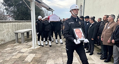 Gazi Polis Mehmet Nadir Toros, dualarla ebediyete uğurlandı
