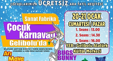 Gelibolu'da ara tatilde çocuklar eğlenceye doyacak