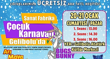 Gelibolu'da ara tatilde çocuklar eğlenceye doyacak