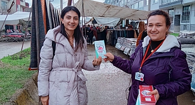 Gelibolu halkı verem konusunda bilinçlendirildi
