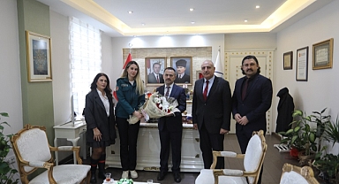 Gümrük Müdürlüğünden Vali Aktaş'a ziyaret