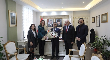 Gümrük Müdürlüğünden Vali Aktaş'a ziyaret