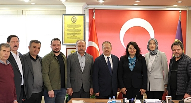 İskenderoğlu'ndan Esnaf ve Sanatkarlar Odasına ziyaret