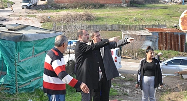Kaymakam Dolu, Turan Mahallesi sakinlerini ziyaret etti
