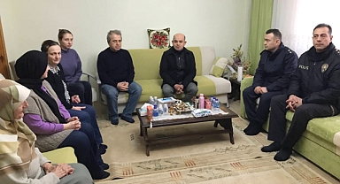 Kaymakam Nebioğlu’ndan taziye ziyareti