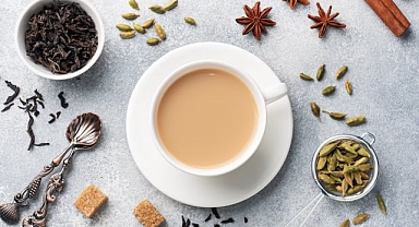 Kış günlerine özel çay tea latte tarifi