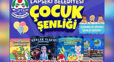 Lapseki’de Çocuk Şenliği gerçekleşecek