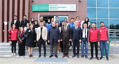 Ak Parti Çanakkale Milletvekili Ayhan Gider, Onsekiz Mart Üniveristesin'de