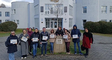 Öğretmen Tuncer Tosun, Prag’da