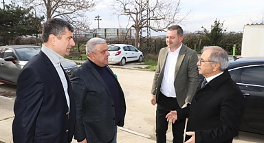 Özacar'dan, Çanakkale Ticaret Borsası Gelibolu irtibat bürosuna ziyaret