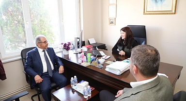 Özacar'dan Orman İşletme Şefliğine ziyaret