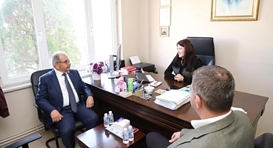 Özacar'dan Orman İşletme Şefliğine ziyaret