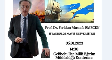 Prof. Dr. Emecen'den ‘‘Türklerin Rumeli’ye Geçişi’’ konferansı