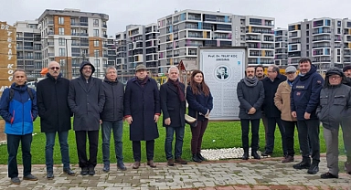 Telat Koç adını taşıyan parkta anıldı