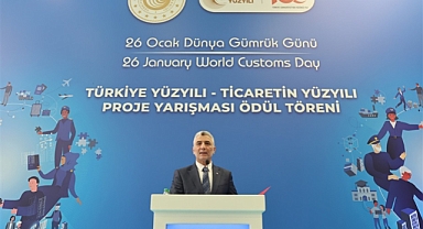 Ticaret Bakanı Bolat, Dünya gümrük günü’nde “Türkiye yüzyılı-ticaretin yüzyılı proje yarışması ödül töreni ’ne” katıldı