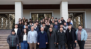 Turan, Çanakkale Can Erenler Derneği gençlerini ağırladı