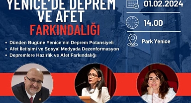 Yenice'de deprem konuşulacak