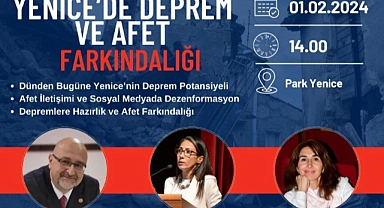 Yenice'de deprem konuşulacak