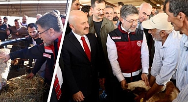 Yumaklı, ‘’deprem bölgesindeki yetiştiricilere 909 milyon lira bedelsiz teslim ettik’’