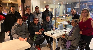 AK Parti Çan İlçe Gençlik Kollarından Sevgililer günü ziyareti