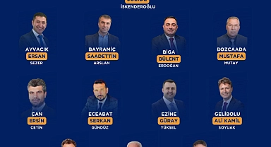 AK Parti Çanakkale aday tanıtım toplantısı'nda belediye başkan adaylarını ilan etti