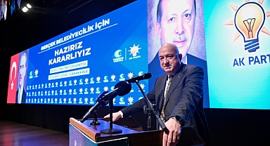 AKP'li Gider, aday tanıtım toplantısında konuştu