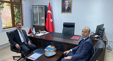 Aktaş’tan İl Göç İdaresi Müdürü Mustafa Çelik’e Hayırlı Olsun Ziyareti