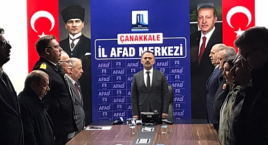 Asrın felaketi yıl dönümünde AFAD Müdürlüğünde anıldı