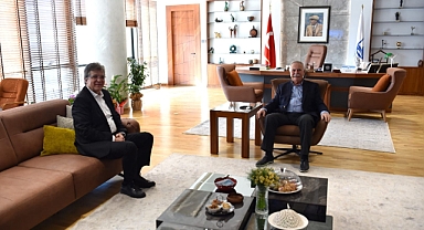Başkan Arslan'dan Başkan Gökhan'a ziyaret