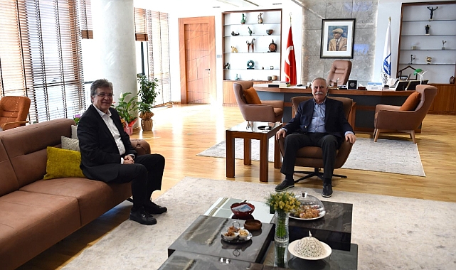 Başkan Arslan'dan Başkan Gökhan'a ziyaret