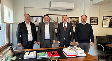 Başkan Arslan'dan Erkek'e ziyaret
