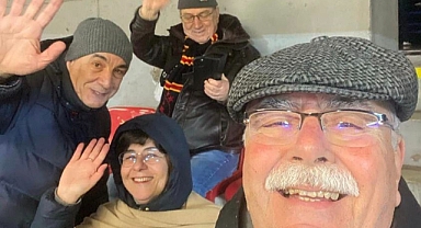 Başkan Gökhan, Sparta Prag – Galatasaray maçını izledi