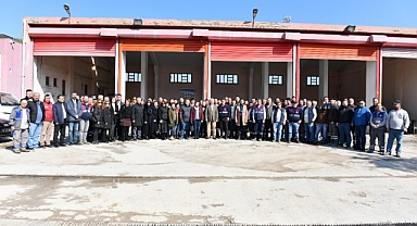 Başkan Gökhan Su ve Kanalizasyon Müdürlüğü personeli ile bir araya geldi